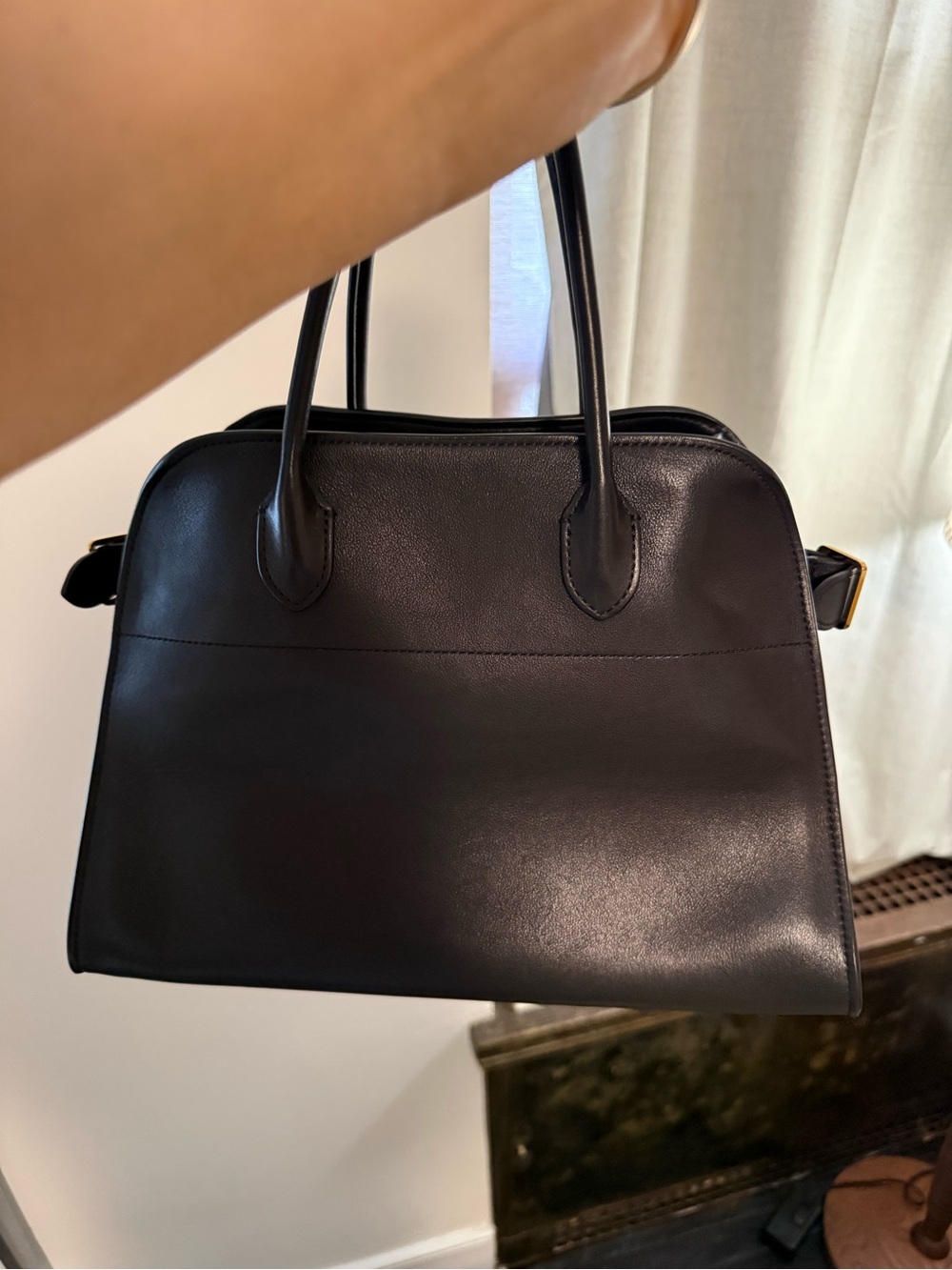 The Row Margaux 12 smooth leather - Picture 2 of 4